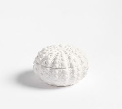 Coral Lidded Catchall Box