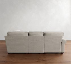 Fremont Roll Arm Reversible 4-Piece Sectional (92&quot;)