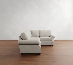 Fremont Roll Arm Reversible 4-Piece Sectional (92&quot;)