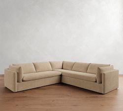 Palmetto Leather 2-Piece L-Shaped Sectional (117&quot;)