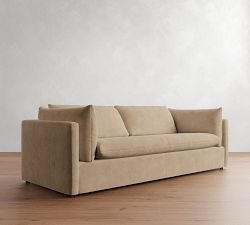 Palmetto Leather Sofa (79&quot;-99&quot;)