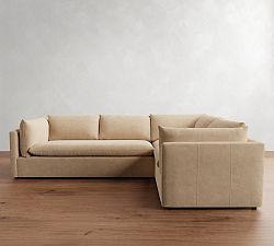 Palmetto Leather 3-Piece Sectional (116&quot;)