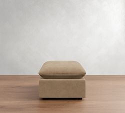 Palmetto Leather Ottoman