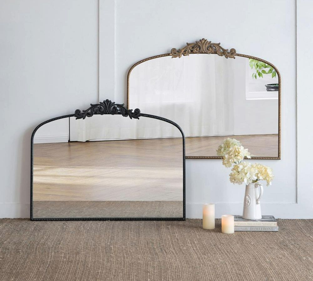 Fleur Mantel Arch Mirror
