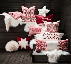 Callia Embroidered Lumbar Pillow Cover