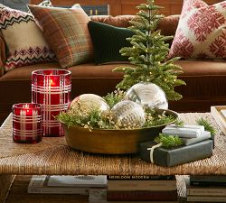 Antiqued Metal Decorative Bowl