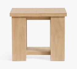 Modern Farmhouse Rectangular Side Table (16&quot;)