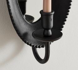 Chris Loves Julia Modern Traditional Taper Sconce