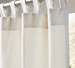 Outdoor Tab Top Curtain, 96&quot;L x 100&quot;W