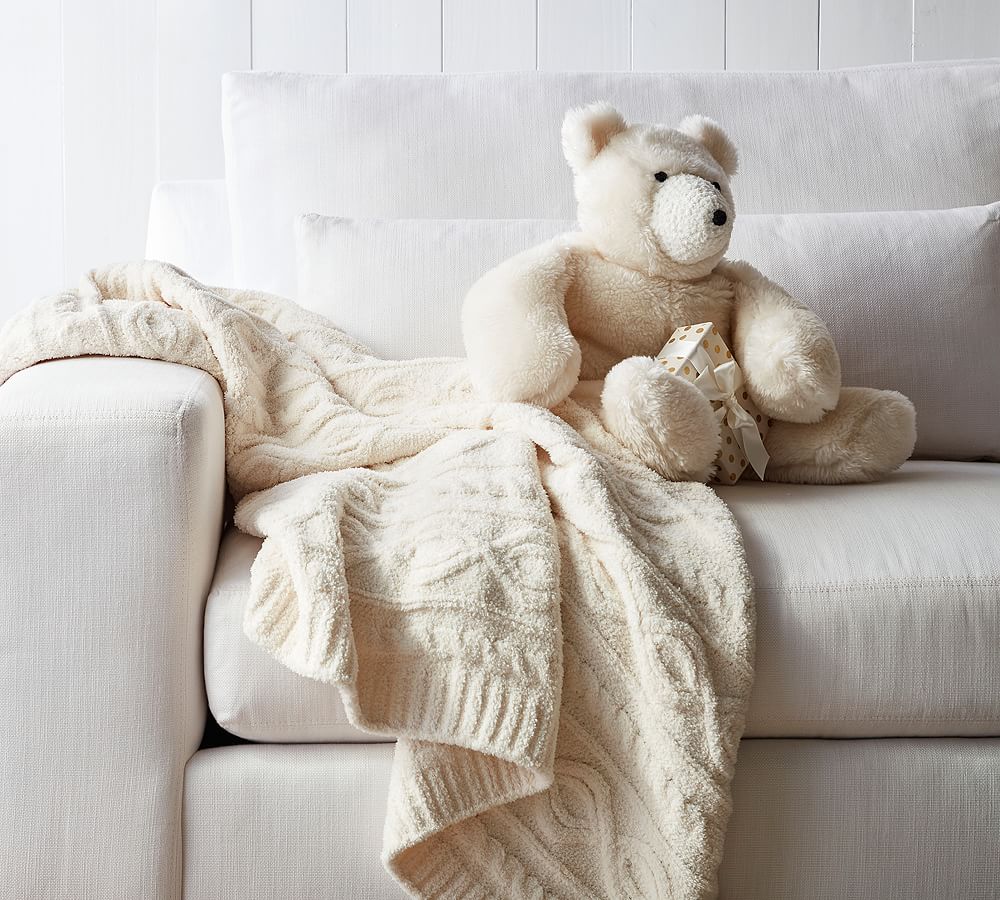 St. Jude Floppy Bear &amp; Throw Set