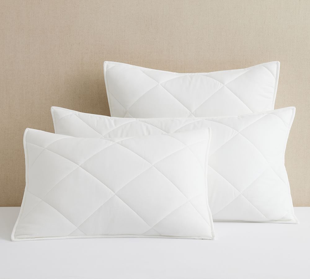 Cozy Brushed Cotton Flannel Quilted Sham