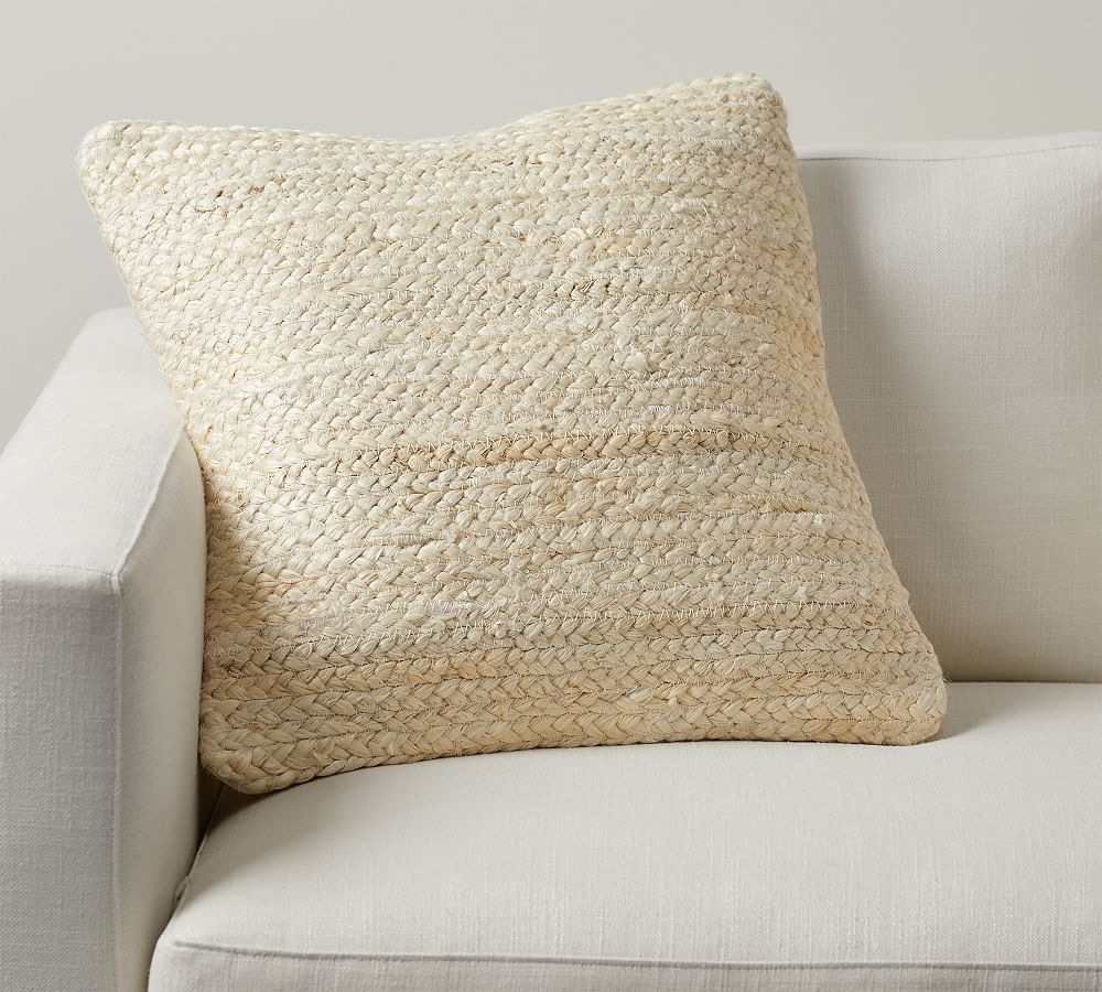Lanai Jute Pillow Cover