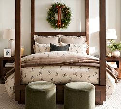 Ski Run Duvet Cover