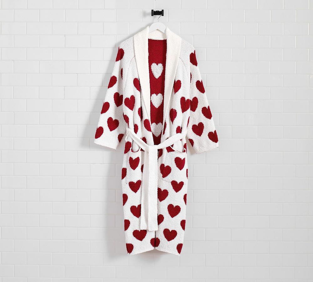 Heart Jacquard Robe