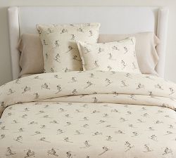 Ski Run Duvet Cover