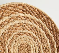 Double Handwoven Basket Wall Art - 40&quot;
