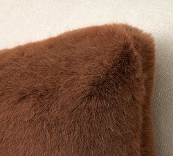 Faux Fur Mink Pillow