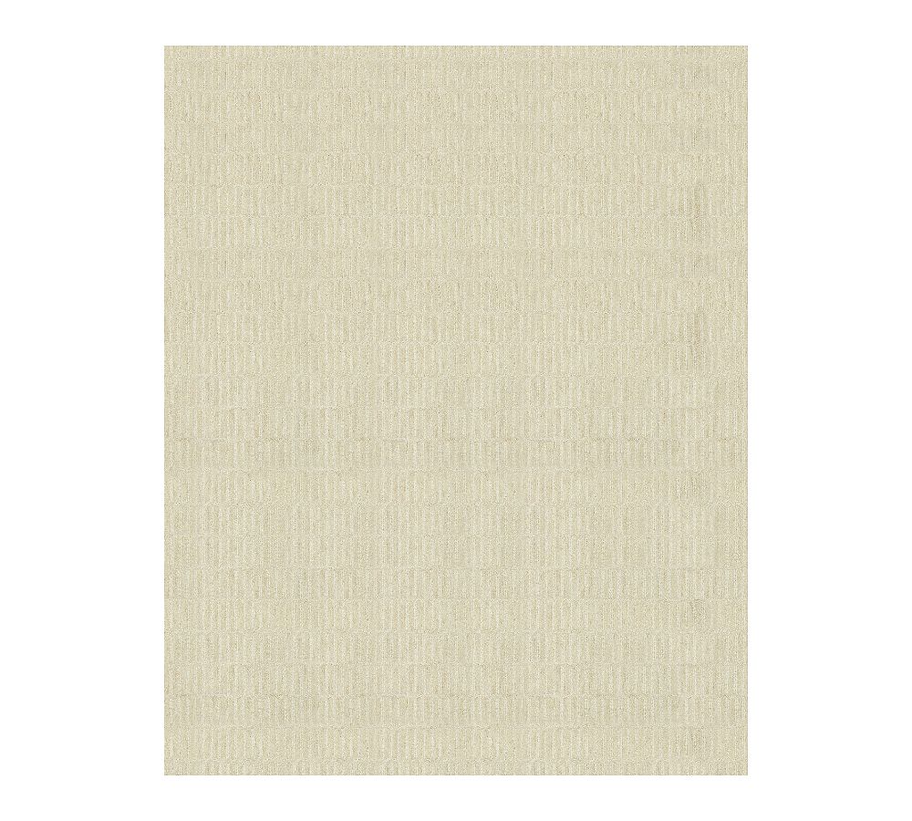 Open Box: Capitola Hand-Tufted Wool Rug, Oatmeal, 8' x 10''