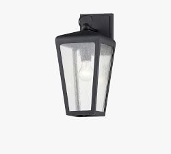 Kyrie Outdoor Seeded Glass Sconce (16''-26&quot;)