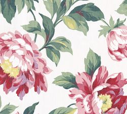 Peony Printed Wallpaper