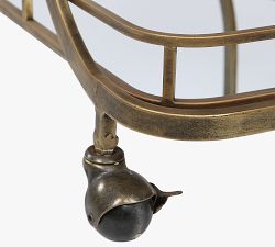 Amelia Metal Bar Cart (33&quot;)