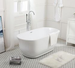 Gwen 59&quot; - 67&quot; Freestanding Bathtub