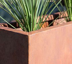 Span Outdoor Planters - Corten Steel