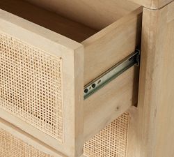Dolores 9-Drawer Cane Dresser (86&quot;)