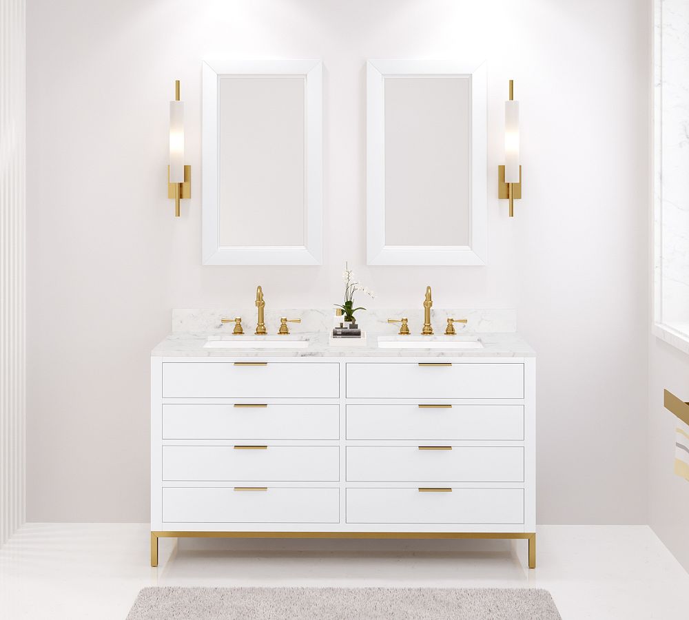 Gisela 60-72&quot; Double Sink Vanity