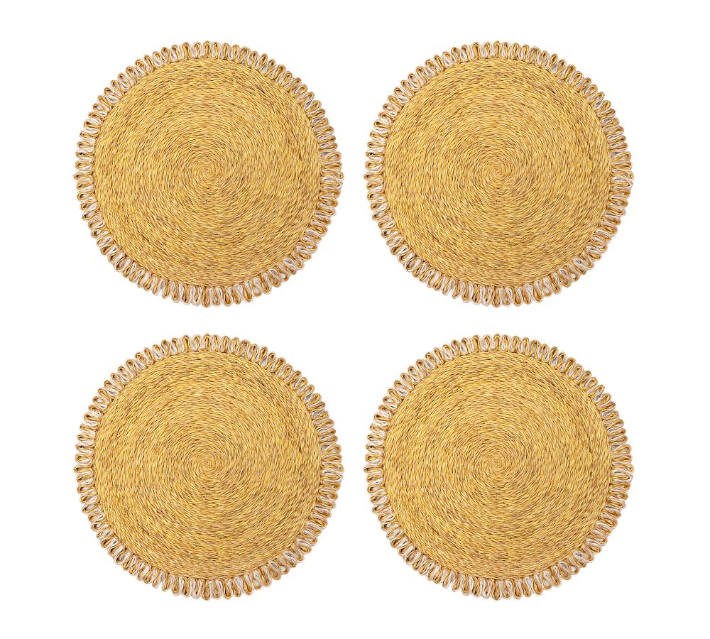 Handwoven Twirled Edge Placemat
