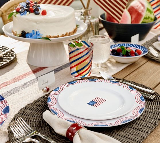 Cabana Americana Outdoor Melamine Dinnerware Collection