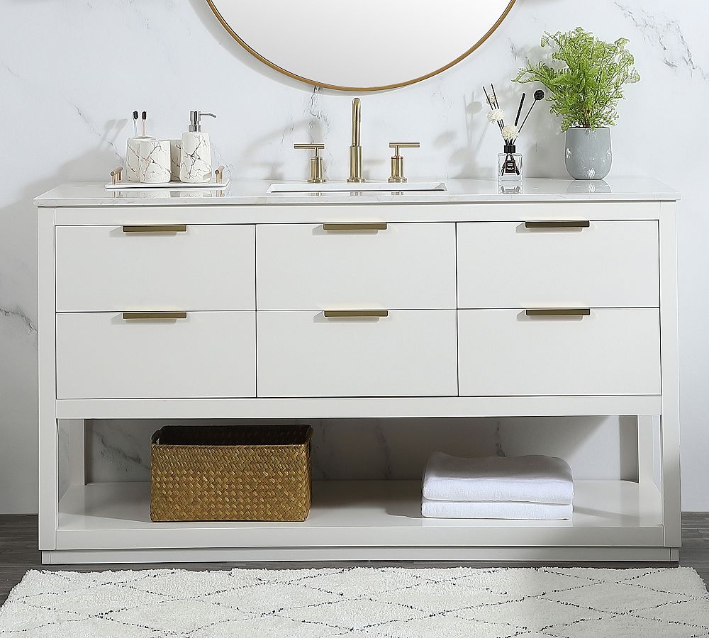 Larkin 54-60&quot; Single Sink Vanity