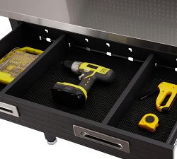 Lighted Workcenter with Stainless Steel Top