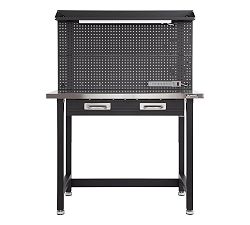 Lighted Workcenter with Stainless Steel Top