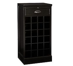 Open Box: Modular Wine Bar, Wine Grid Base, Black