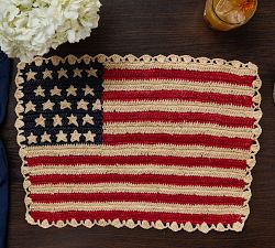 Americana Handwoven Placemat, Set of 4