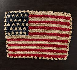 Americana Handwoven Placemat, Set of 4