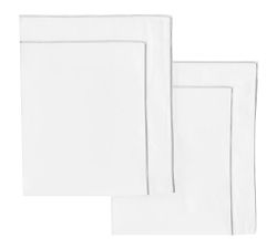 Chany 600 Thread Count Long Staple Cotton Shams - Set Of 2