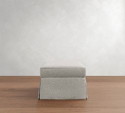 PB Comfort Slipcovered Storage Ottoman