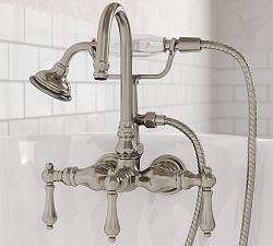Jolen Metal Deck Mounted Lever Handle Tub Filler with Handshower