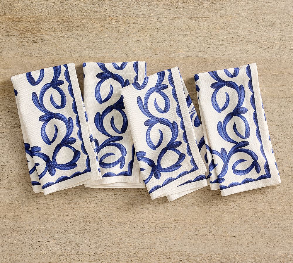 Puebla Organic Cotton Napkins - Set of 4