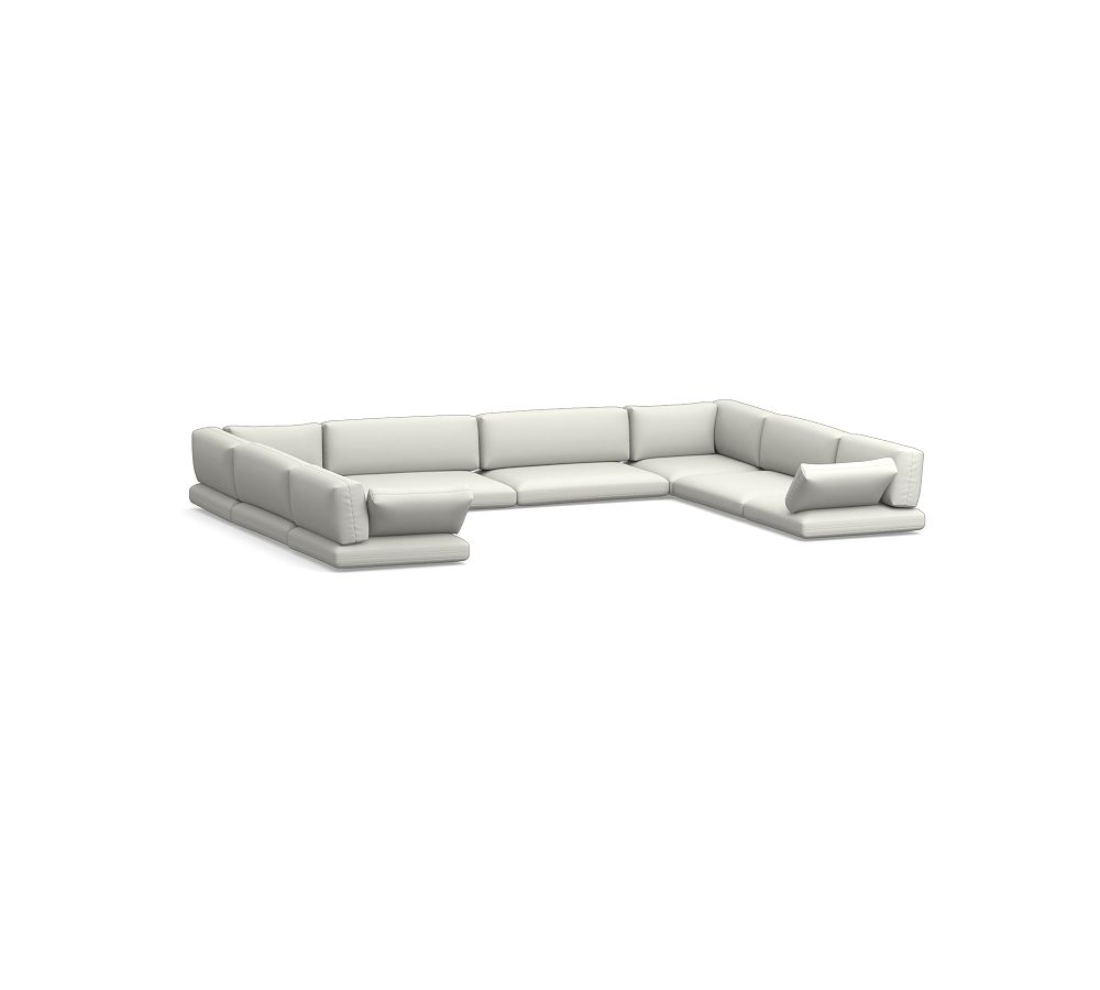 Kostas Outdoor 8Pc Cushion Cover (4 Armless/4 Crnr/LA/RA); High Performance Canvas, White