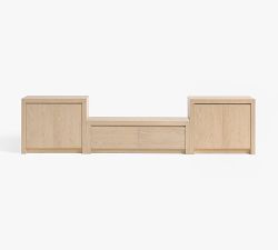 Newport Entryway Storage Bench &amp; Cabinet Set (127&quot;)