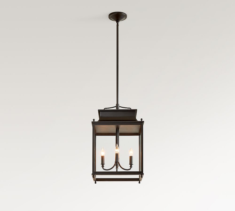Belvedere Metal Outdoor Lantern Pendant (23&quot;)
