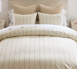 Dot Medallion Reversible Duvet Cover