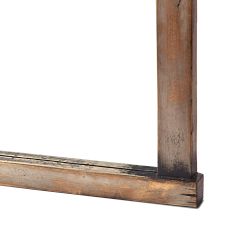 Distressed Wood Holland Floor Mirror