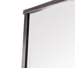 Distressed Wood Holland Floor Mirror