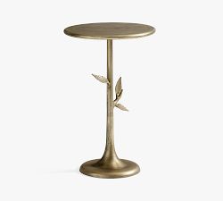 Botanical Round Accent Table (14&quot;)
