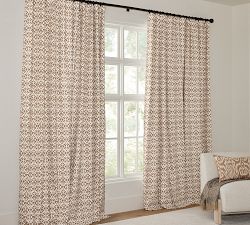 Tybee Printed Blackout Curtain