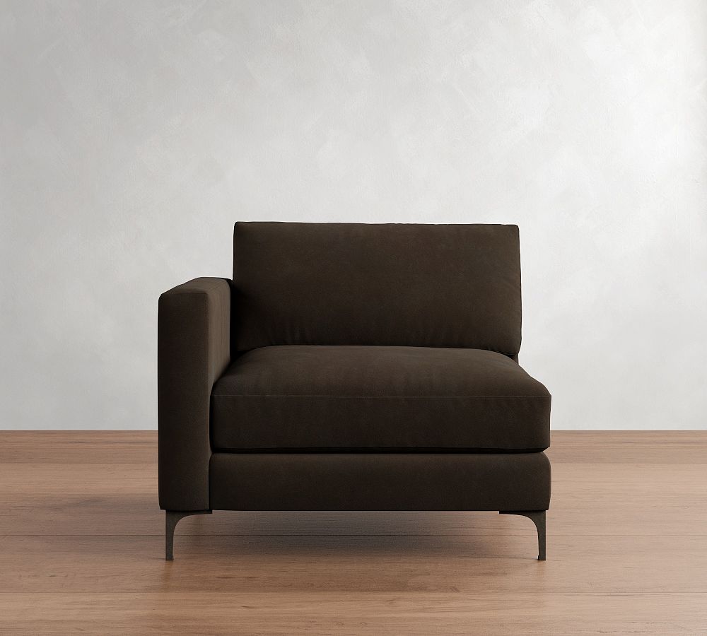 Build Your Own Jake Petite Leather Sectional